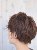 ハンサムショート×ソフトカーリー