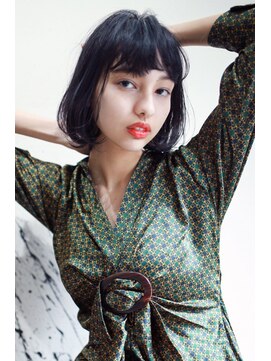 ラフィス ヘアー グランド 金山店(La fith hair grand) 【La fith 】上品暗めカラーボブ