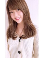 ネイロ 錦糸町(NeiRo)&nbsp;エアリーミディショートパーマ黒髪カタログホワイトアッシュ