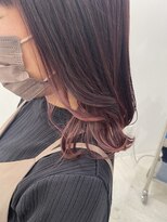 ドレス(Dress)&nbsp;インナーカラー×ピンクラベンダー