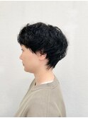 カーリーマッシュショート