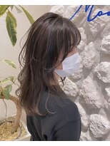 モアナバイヘッドライト 小田原店(Moana by HEADLIGHT)&nbsp;Moana【小田原】#レイヤーカット#ブラウン#20代30代40代50代