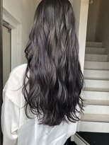 ルッソ チアロ(Lusso chiaro)&nbsp;ロングレイヤー　アッシュブラック