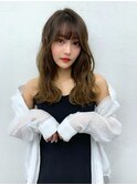 波巻きカールで韓国風に!!