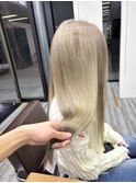 ツヤ感upなシルバーベージュ[倉敷][岡山][倉敷美容室]