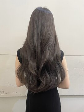 キャンバス バイ ネオリーブ 横浜西口(Canvas by neo.) 上品グレージュレイヤーカット韓国髪質改善カラー【横浜】