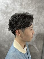 スピン 本八幡(SPIN)&nbsp;ベリーショート/ダークアッシュ/ニュアンスパーマ/韓国マッシュ