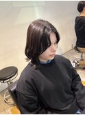 外ハネボブ　レイヤーボブ　ミニボブ　シアーカラー