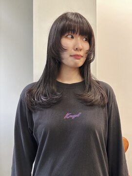 ニール シトロン 名古屋 伏見 丸の内(NEELU citron) 【Neelu_misa】顔周りのアクセントカット