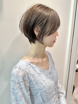 ステア ケース(stair case) 大人ナチュラルショートボブ透明感カラー髪質改善