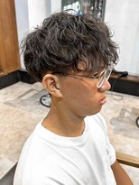 アイリーヘアデザイン(IRIE HAIR DESIGN) 【IRIE HAIR福岡】メンズパーマ×波巻きスパイラルパーマ