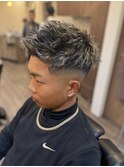 【バチイケスタイル】ホワイトメッシュにツイストつけてみました
