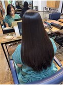 ロング縮毛矯正/髪質改善 酸性ストレート 髪質改善ストレート