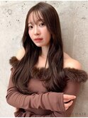 20代・30代_垢抜け大人ゆるふわヘア_リバース巻き