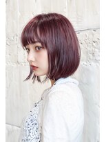 アーツオファ 町田(arts ofa)&nbsp;【artsofa町田】チェリーレッド/ボブ/前下がり