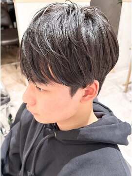 ゼストソエル(ZEST soell) 酸性ストレート×メンズマッシュツーブロック