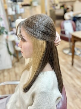 ヘア バランス コティ(COTY) シナモンベージュ イヤリングカラー