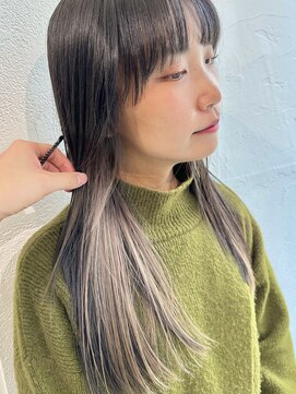 ミーム 原宿 表参道(meme) "インナーカラー×レイヤーカット