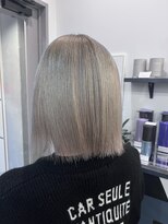 ドッグスター(dog star)&nbsp;ホワイトベージュホワイトカラーホワイトシルバーブリーチ2回