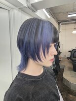 アドラ(ADLLA) 色落ちまで楽しめるブルーバイオレット