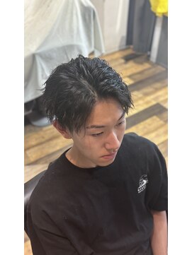 バーバーブロス(BAR BER bro's) ツイストスパイラルパーマ/浦安/メンズパーマ/波巻きパーマ