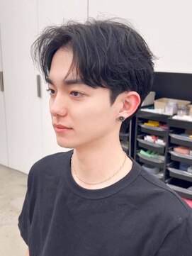 ノエ ナゴヤ(NOE NAGOYA) サーフカール/スパイキーショート/ブルーブラック/名駅n6