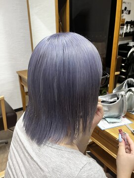 ユイット 本八幡店(Uit) 透明感ネイビーカラー