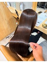 プレバイイオエ 三宮店(pre. by ioe)&nbsp;暗めカラー/デザインカラー/フェイスフレーミング/髪質改善