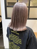 ウィーブス セタガヤ(weaves -SETAGAYA-)&nbsp;ココアベージュ×小顔外ハネボブ