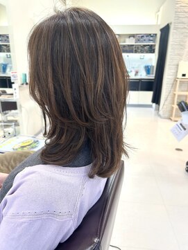 クール ヘアー ギャラリー 神明町店(COOL Hair gallery) 軽やかミディアムレイヤー