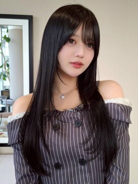 レイヤーカット*ロングレイヤー*顔周り*髪質改善トリートメント