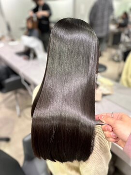 髪質改善/髪質改善カラー[#渋谷駅#縮毛矯正#ストレートパーマ]