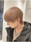 ミルクティーベージュ/マッシュウルフ