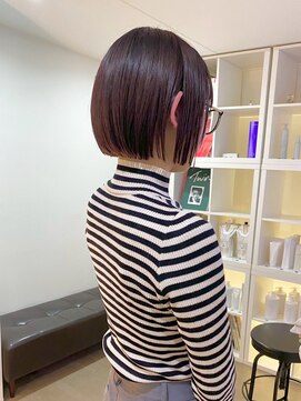 ハムレッツ 名古屋 ボブ、ショートボブ、ショートヘアー髪質改善縮毛矯正白髪染め◎