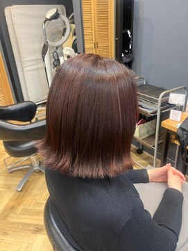 アルター(aL ter) ピンクベージュ［イメチェン/ベージュ/前髪/鎌取］長野歌穂