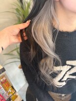 アングゥイー(ungu iE)&nbsp;インナカラーホワイトグレージュ