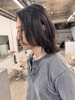 シアー(siar) メンズロング メンズボブ ロングヘアー ロングウルフ