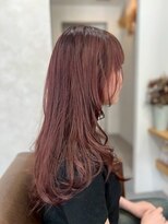 イヨーク 地蔵通り店(IYOHK)&nbsp;『艶レッドブラウンで魅せる大人ロング』