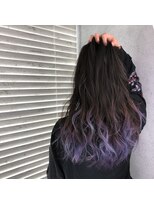 ヘアサロンM 新宿 グラデ×ラベンダーアッシュ