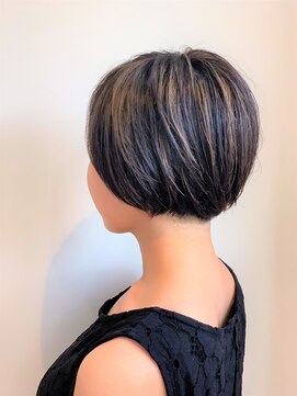 ヘア ミール(hair mirle) ショートボブ
