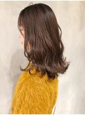 グレージュロング_アッシュブラウンネオウルフ_ba278881
