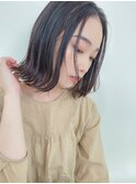 20代30代外ハネ大人 ナチュラルボブ