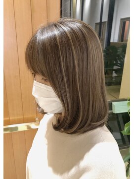 シャメル(Chamel) 大人可愛い立体ハイライトカラー◇20代30代40代50代