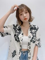 ディレクト 新宿(Direct)&nbsp;マロンベージュ×ゆるふわボブ☆