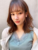 ロンドアリシア 金山(Lond Alexia)&nbsp;【Lond  Alexia】柴田知亜希ミディアムヘア　ショコラベージュ