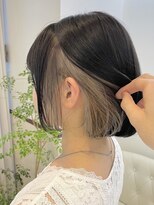 ゼンコー キチジョウジ シェール(ZENKO KICHIJOJI chere) 【ZENKO吉祥寺Chere】ホワイトミルクティー×インナーカラー