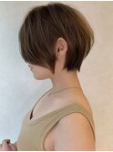 ゆったり大人美人ショート/美しいショート/ショートボブ