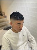 清潔感フェードカットネオクロップ