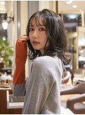 くびれヘア/外ハネレイヤー/シースルーバング/茶屋町/梅田