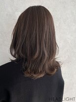 アーサス ヘアー デザイン 駅南店(Ursus hair Design by HEADLIGHT) グレージュ×レイヤーロング×くびれカール